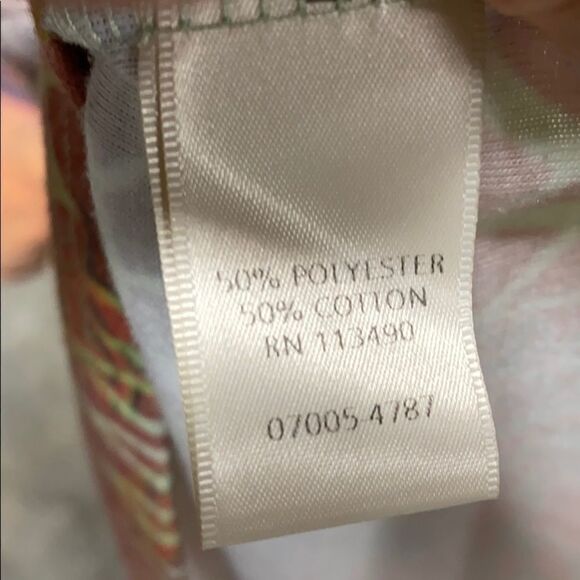 Christopher & Banks 3/4Sleeve Crew Neck Floral Top - Picture 5 of 6